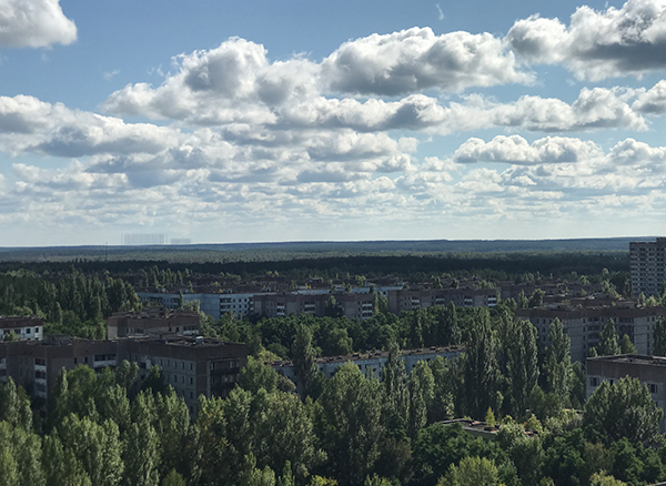 Ukrayna Çernobil, Hayalet Kasaba